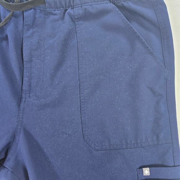 Figs Cairo Cargo Healthcare Medical Scrub Pants in Navy Blue Men's Size XXL - Picture 10 of 11